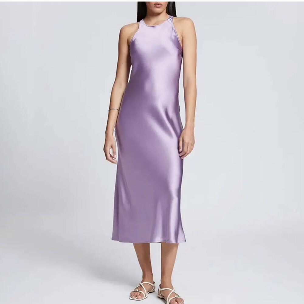 & Other Stories midi dress in lilac